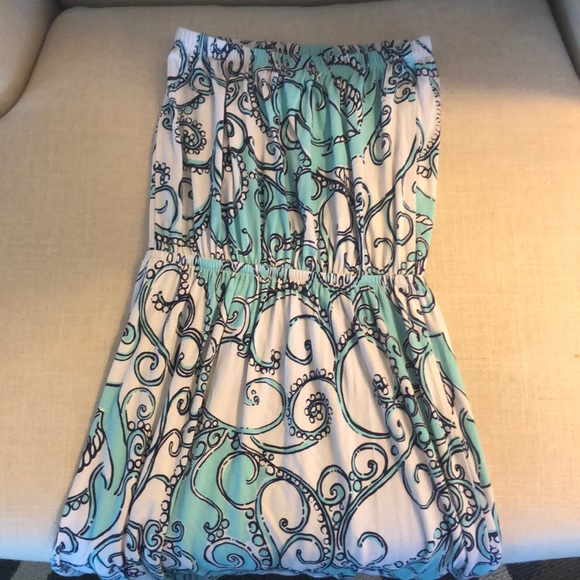 Lilly Pulitzer Strapless Dress - Picture 3 of 3